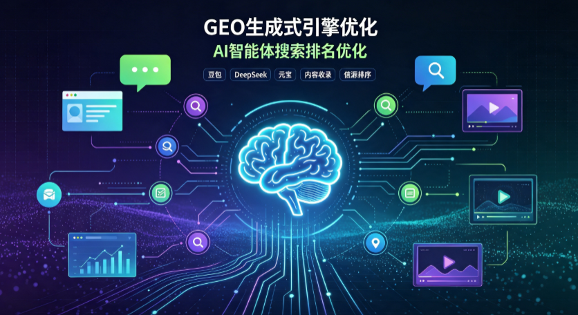扶沟县GEO 浪潮来袭：生成式引擎优化崛起，创作者争抢豆包、DeepSeek、元宝智能体流量入口